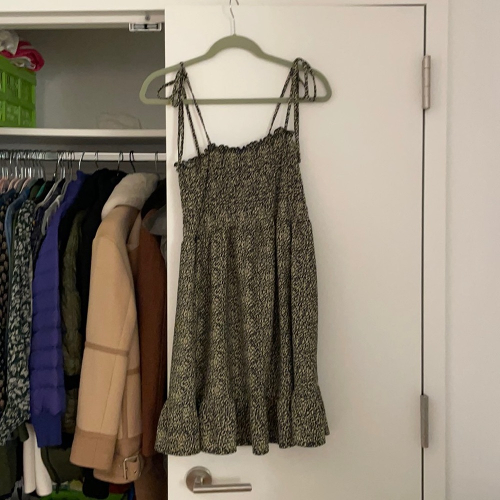 Topshop dress, cheetah